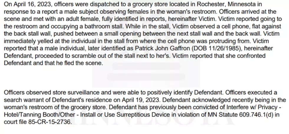 Gaffron complaint. Olmsted County Court