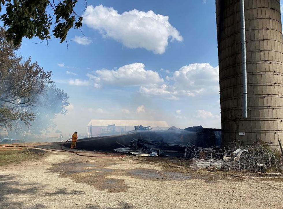 Barn and Another Building Near Eyota Destroyed by Fire