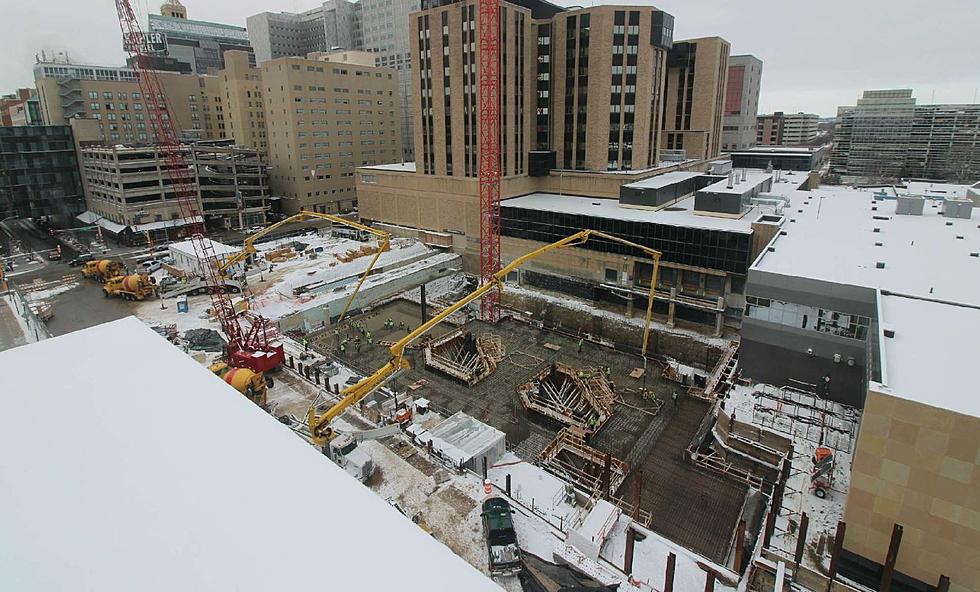 Huge Concrete Pour Today For Mayo Clinic Proton Beam Expansion