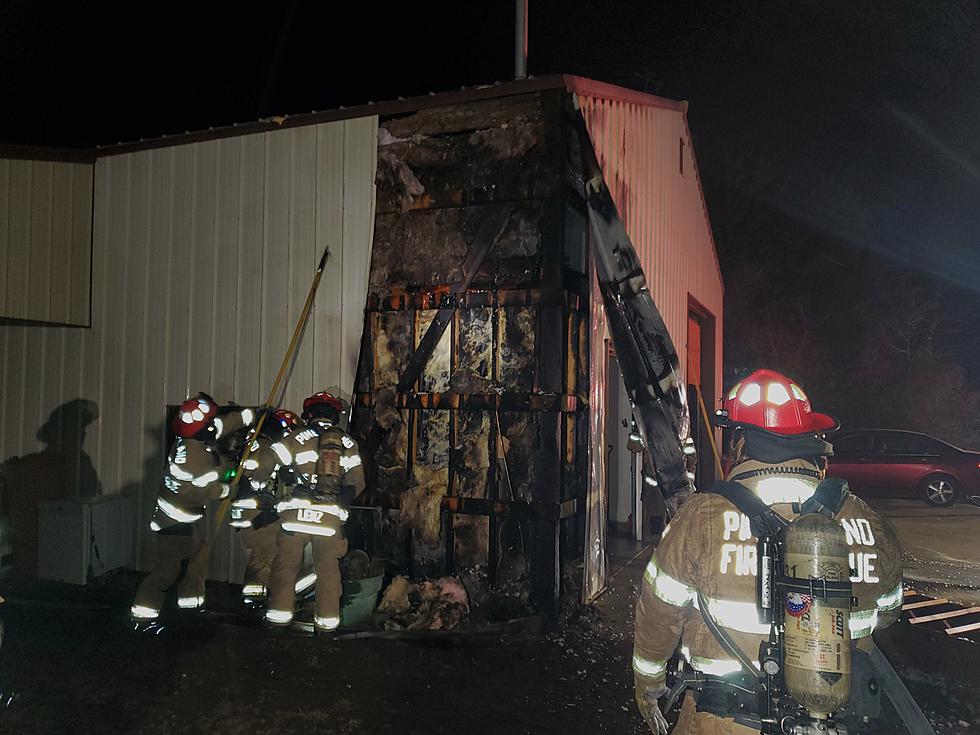 Fire Damages Large Shed at Rural Rochester Property