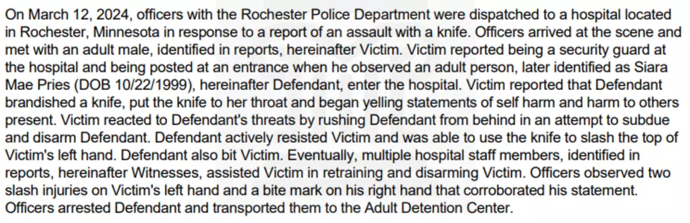 Pries complaint. Olmsted County Court