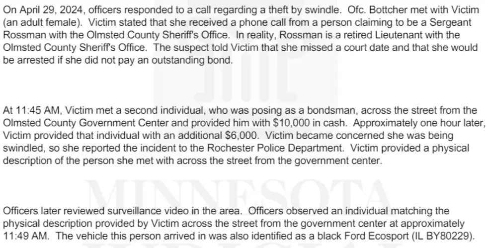 Brazil/Weatherspoon complaint. Olmsted County Court