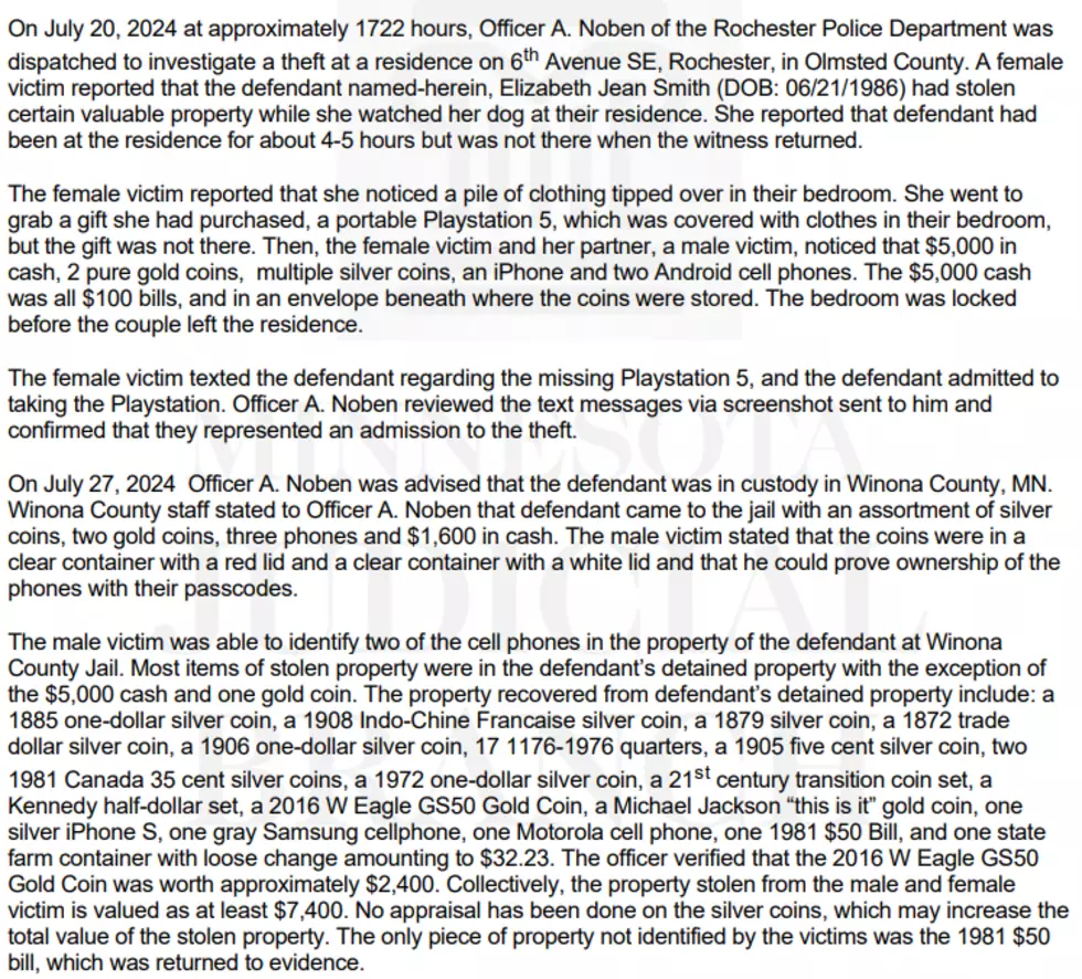 Smith complaint. Olmsted County Court