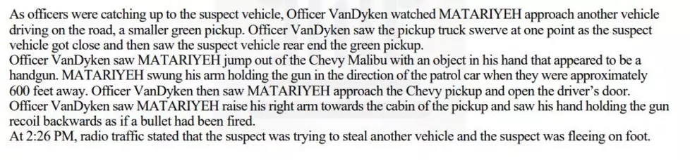 Ameer Matariyeh criminal complaint - Kandiyohi County Court