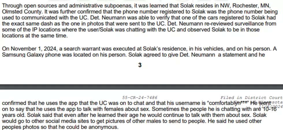 Solak complaint. Olmsted County Court