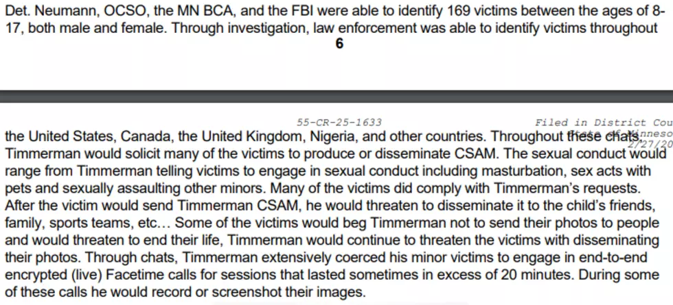 Timmerman complaint. Olmsted County Court