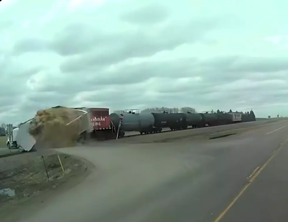 Train Smashes Semi in Southern MN – Crash Caught on Camera