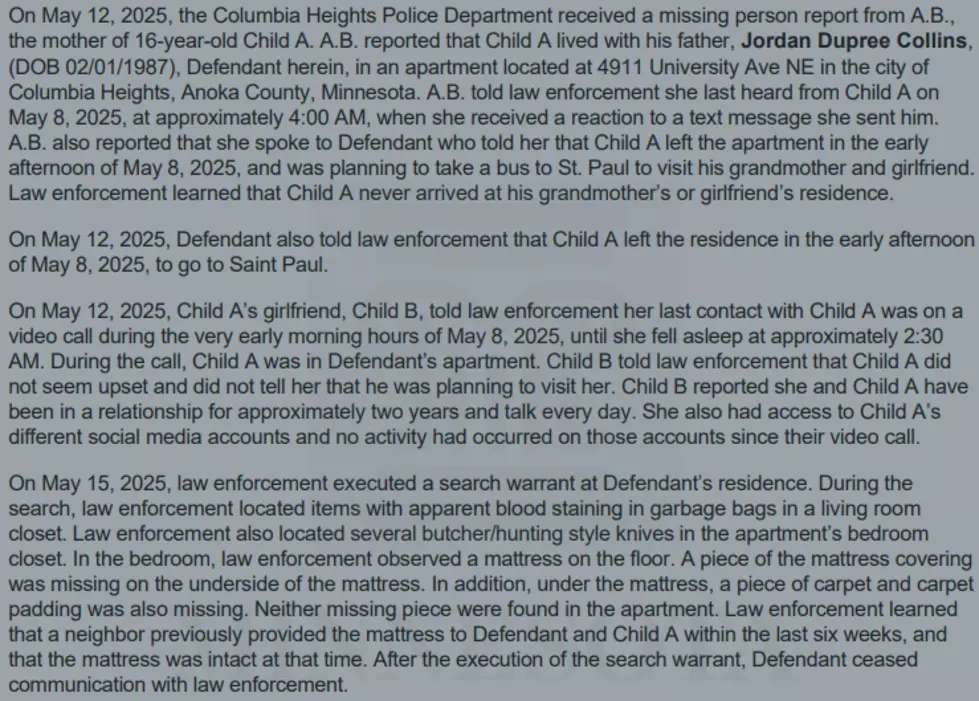 Jordan Collins Sr. complaint