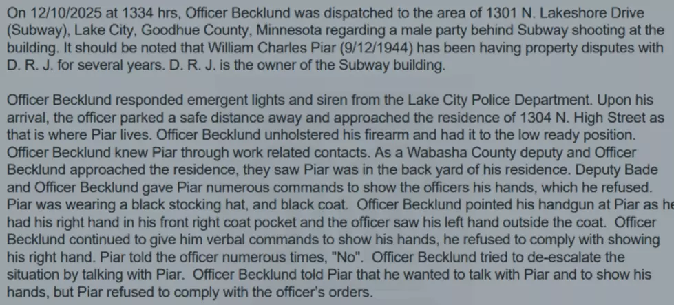 Piar complaint. Goodhue County Court
