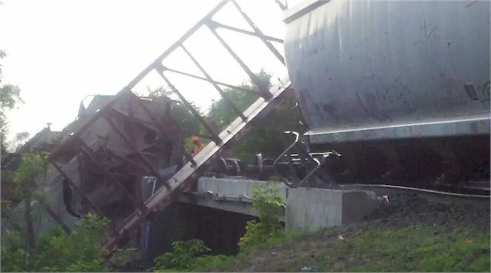 Freight Train Derails In Paynesville, No One Hurt