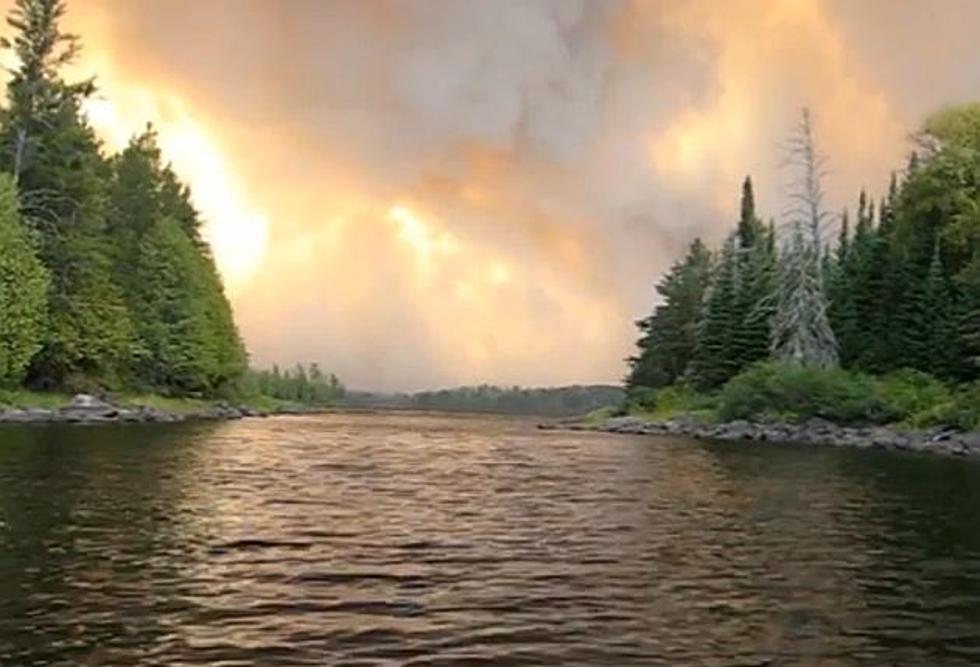 Rain Expected to Prevent Forest Fire from Growing