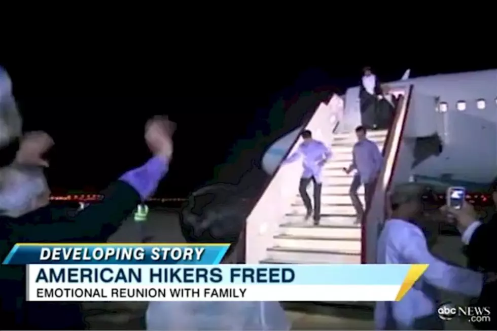 Relative: Freed Hikers Catching Up with Family [VIDEO]