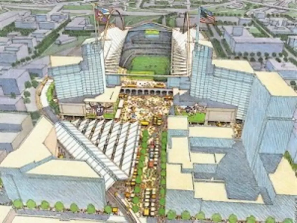 Dayton to See Proposed Vikings Stadium Site by Air