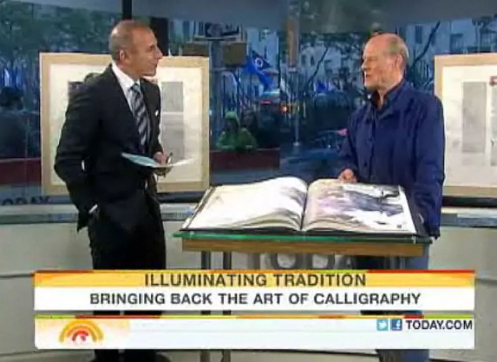 NBC’s ‘Today’ Show Features St. John’s Bible [VIDEO]