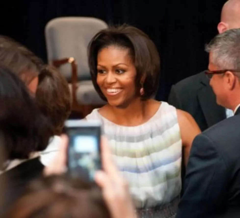 Michelle Obama Talks to Minnesota Military Families