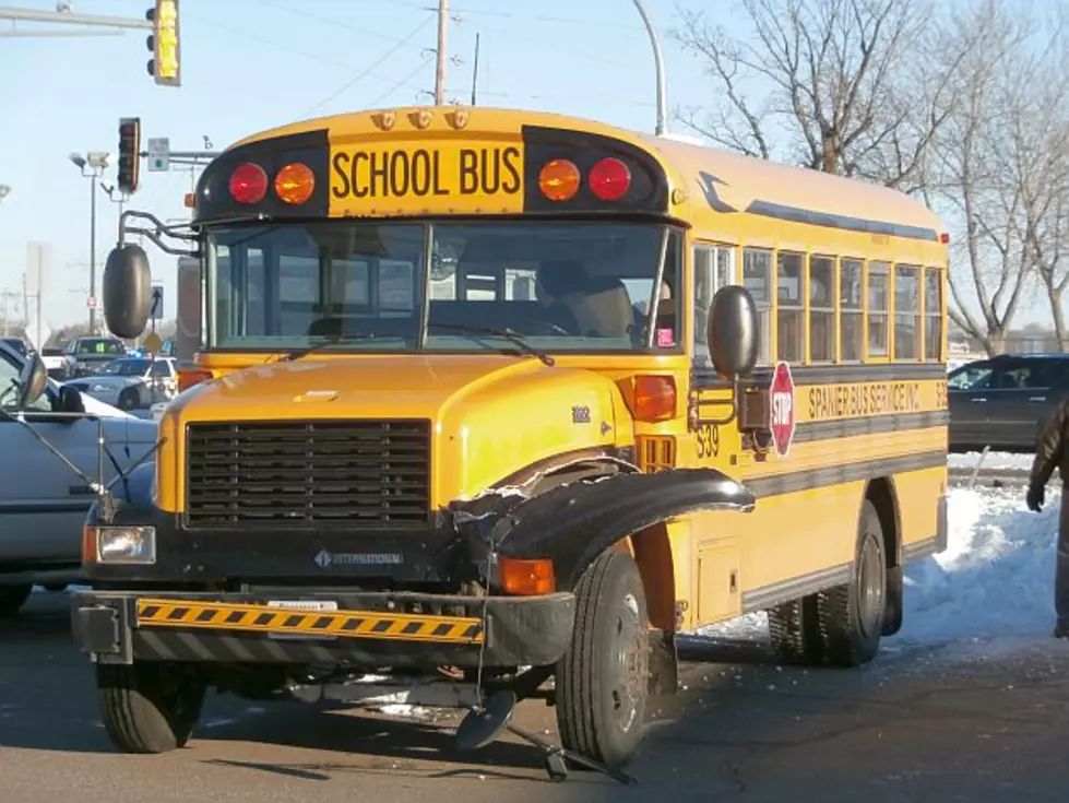 No Injuries in School Bus Crash in St. Cloud