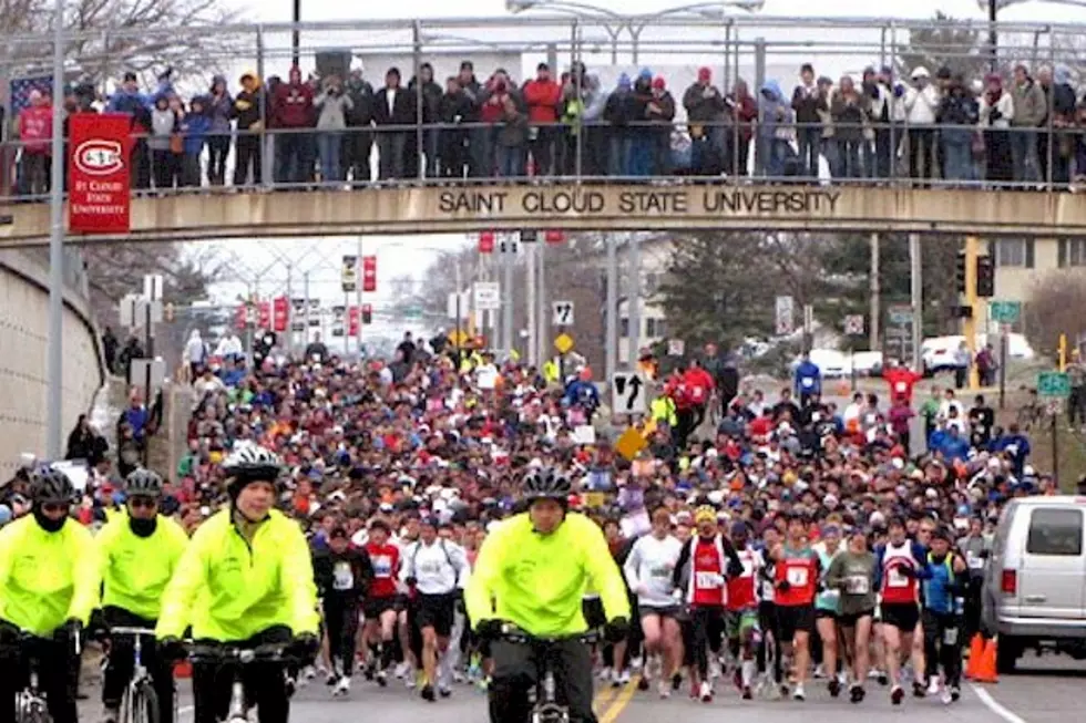 Earth Day Run: Snow Slightly Affects Course, Banners to Honor Boston