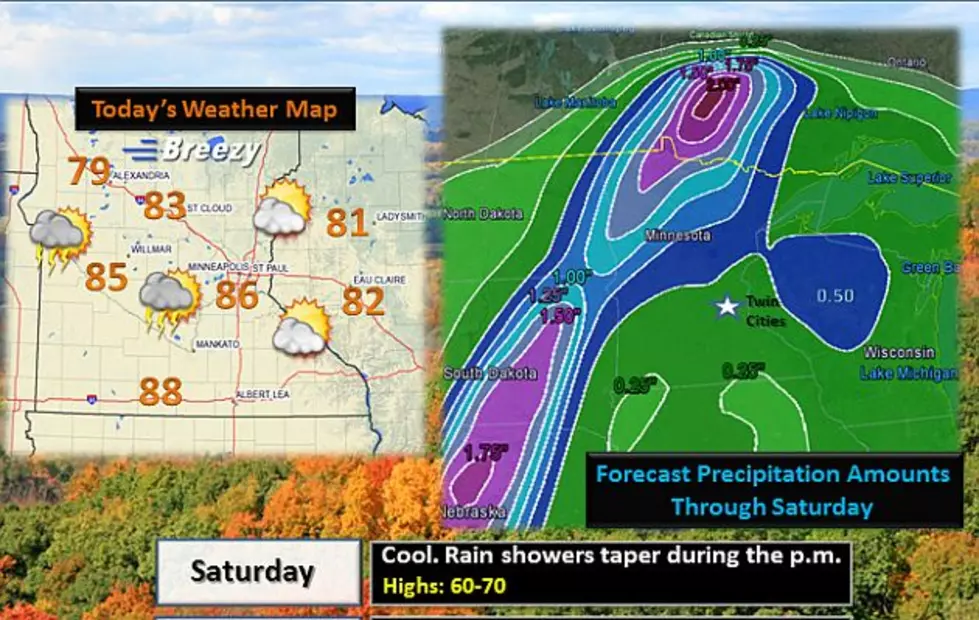 Some Much-Needed Rain Possible On Friday, Saturday