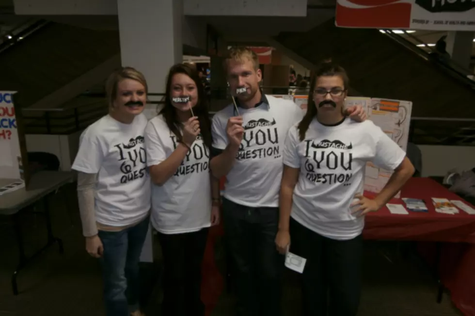 St. Cloud State Promotes Men’s Health With “Movember Mustache Challenge” [AUDIO & PHOTO]