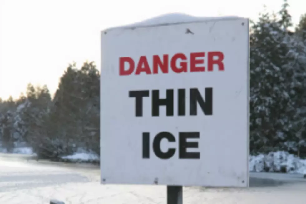 Car Breaks Through Thin Ice on Morrison County Lake