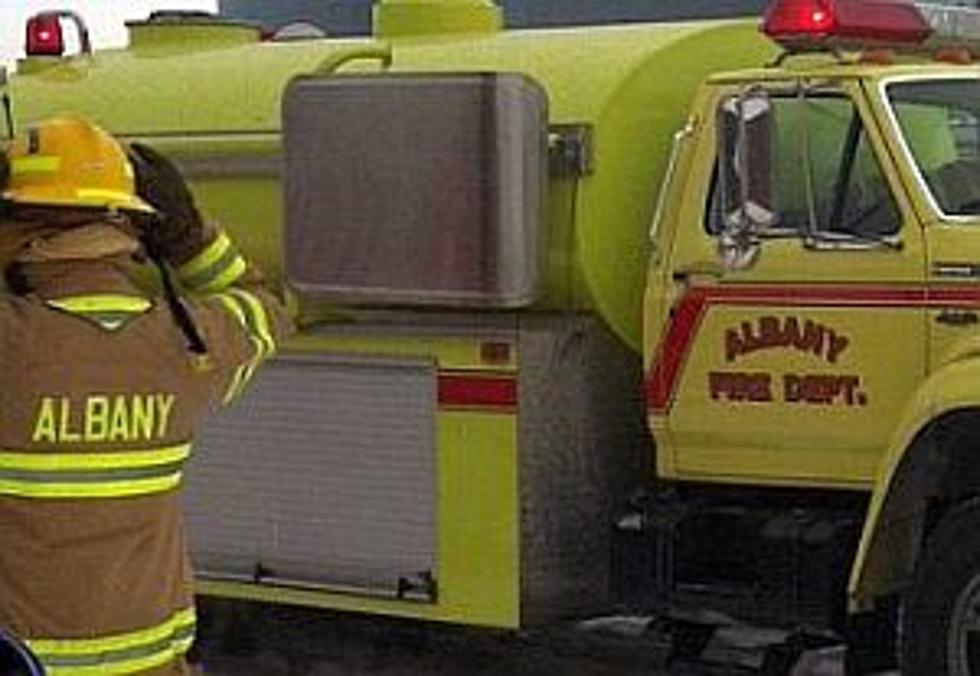 Fire Crews Respond To Machine Shed Fire Near Albany