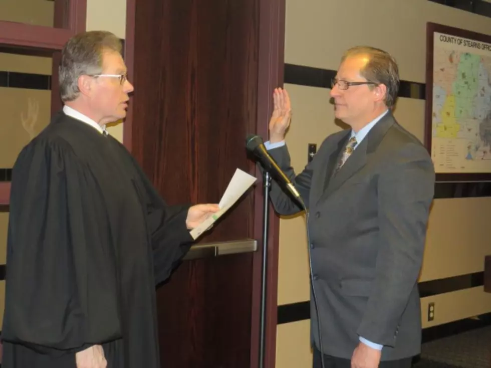 Stearns County 5th District Commissioner Sworn In