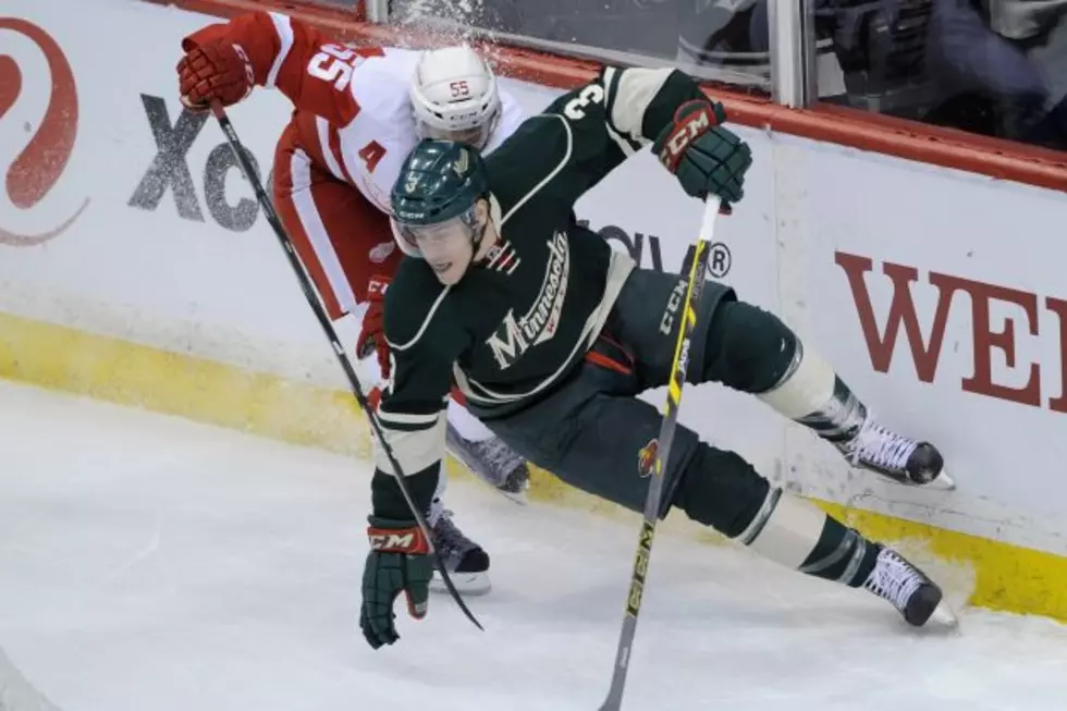 Nyquist&#8217;s Goal Gives Red Wings 3-2 Win Over Wild