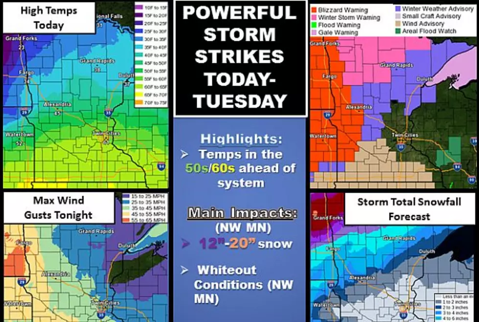 More Snow Moving Into Minnesota On Monday