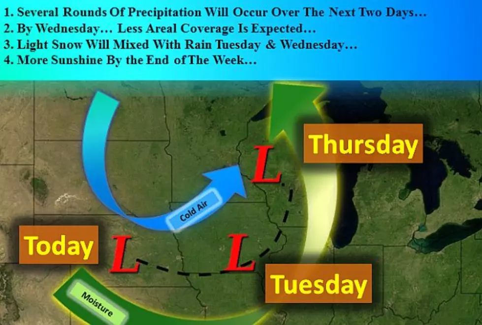 Forecast Calling For a Wet End To April, Start To May