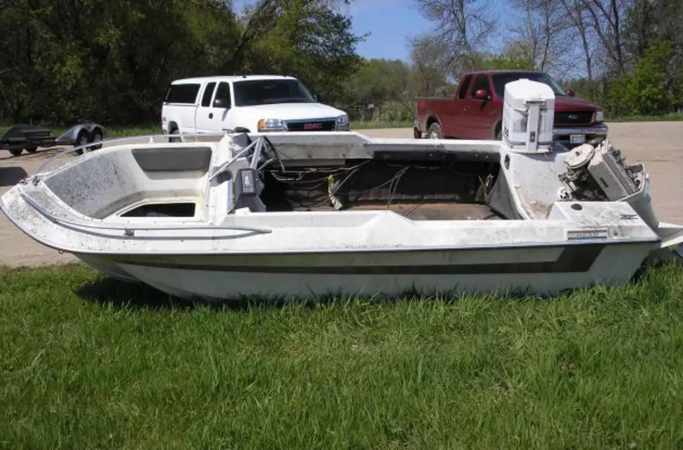 Stearns County Sheriff Looking For Owner Of Abandoned Boat