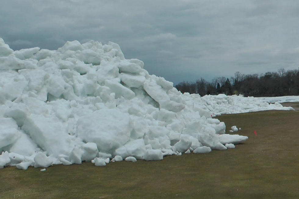Walls of Ice From Lake Mille Lacs Crashing Into Homes and Local Resort [VIDEO]