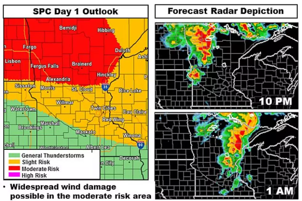 Heat Advisory Issued Across Much Of Minnesota, Strong Storms Possible Monday Night