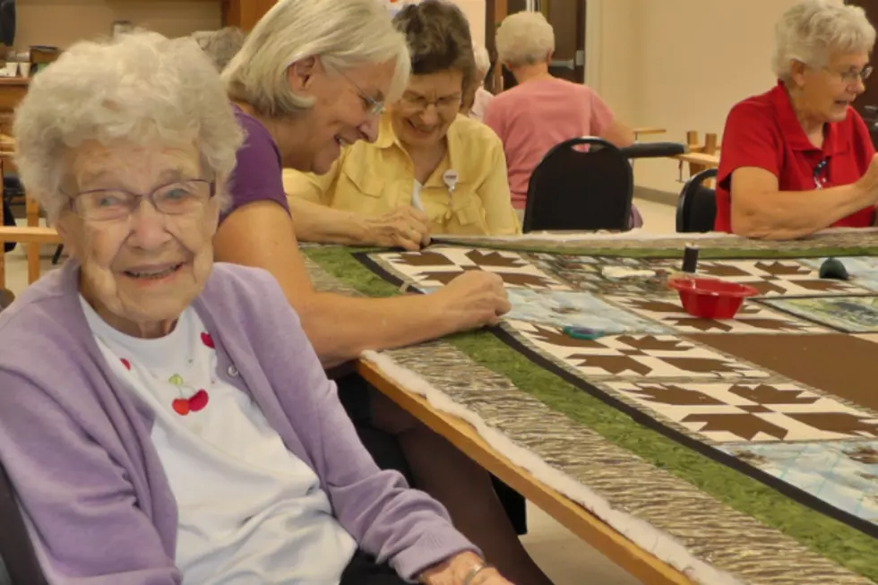 Frozen in Time: Quilting Club at St. Cloud Whitney Center [VIDEO]