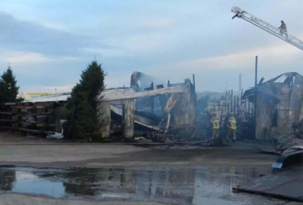 Fire Destroys Becker Trailer Business, Diverts Traffic