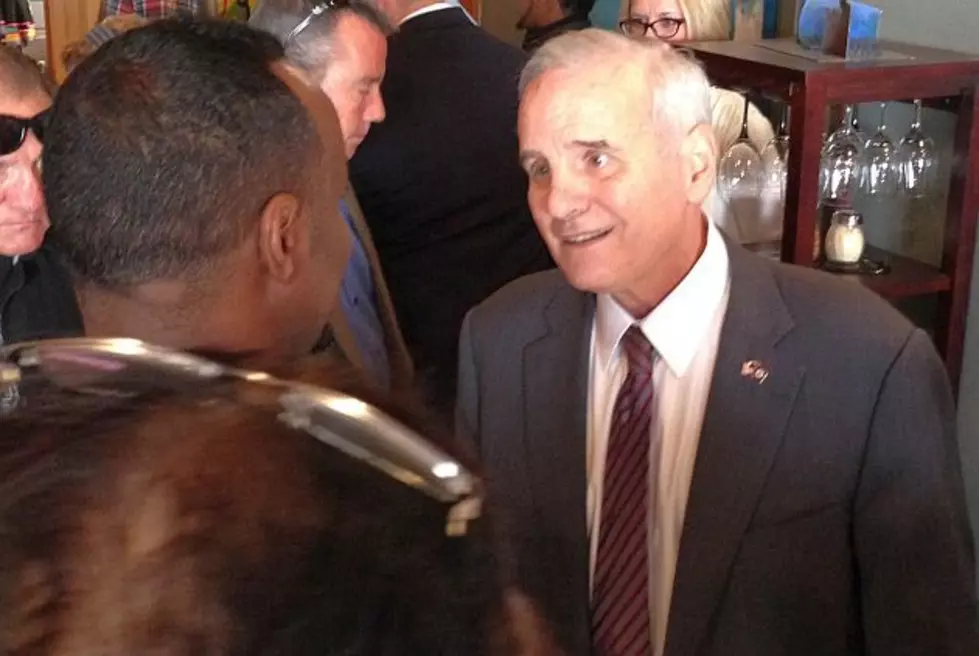 Governor Mark Dayton Makes A Campaign Stop In St. Cloud [AUDIO]