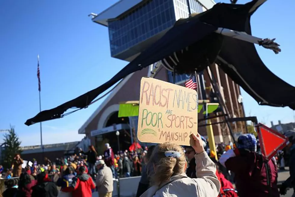 Anti-Redskins Groups Rally Outside Vikings Game