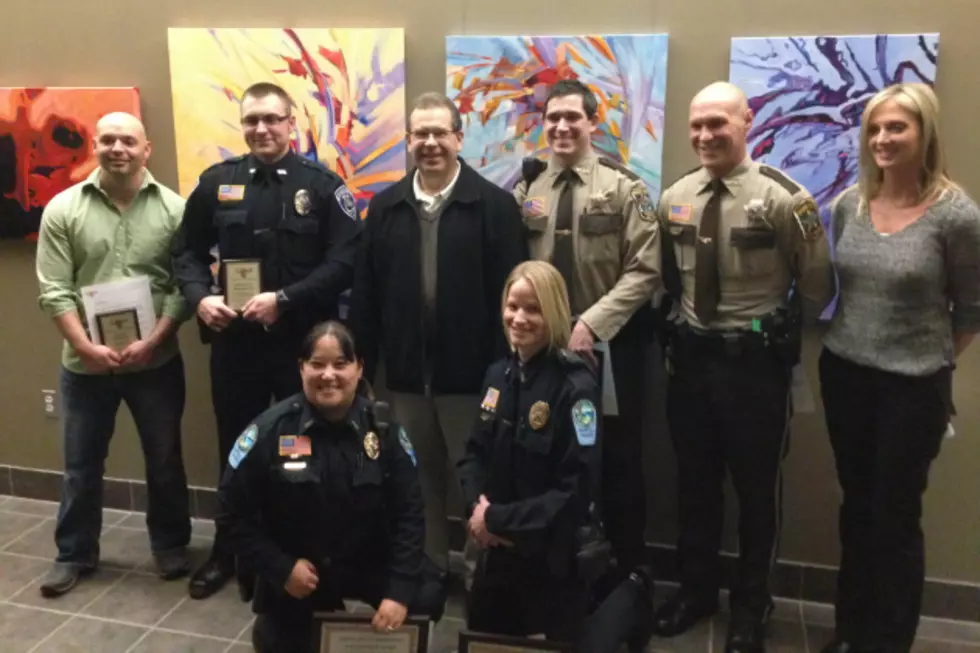 Local Law Enforcement Honored After Saving A Man&#8217;s Life [PHOTOS]