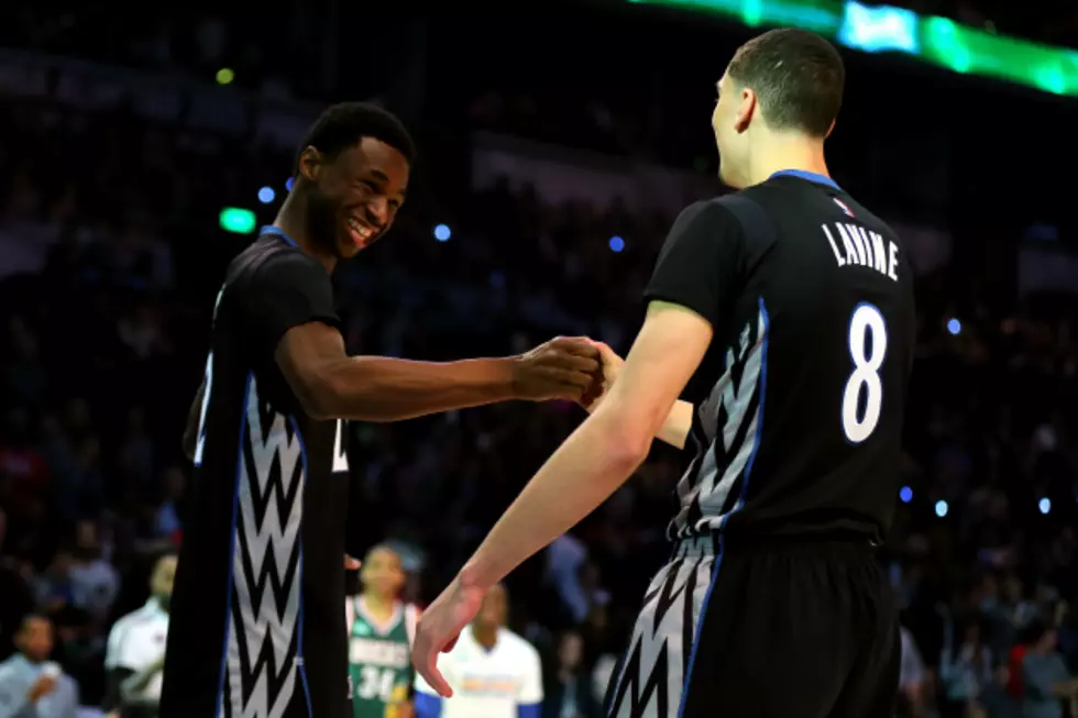 Wiggins, LaVine Earn All-Rookie Team Honors