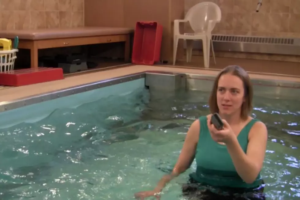 Fitness Friday: Jumping In The Pool For Water Therapy at Rapid Recovery [VIDEO]