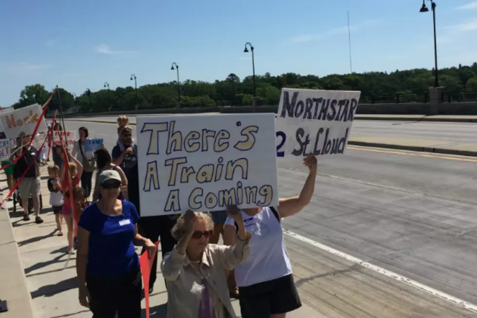 Rally Urges Leaders to Extend Northstar Rail to St. Cloud