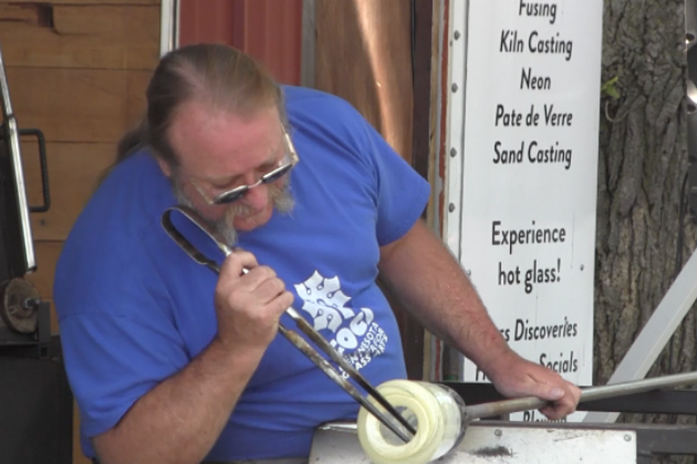 Glass Work Artists Amaze Spectators At Benton County Fair [VIDEO]