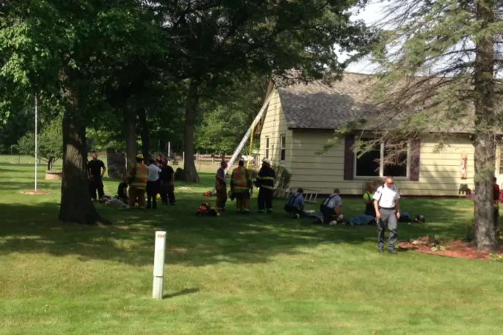 Authorities Respond to Sauk Rapids House Fire [VIDEO]