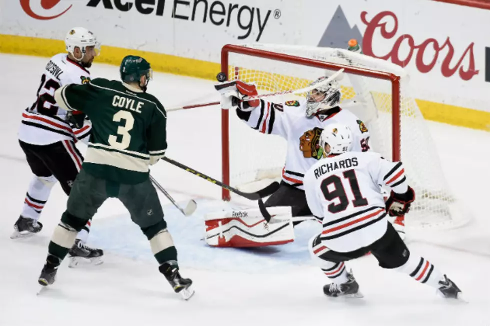 Wild Out-Shoot Blackhawks in Win