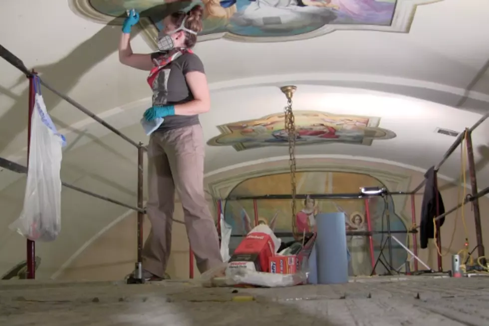 Behind the Scenes: Restoring Old Paintings To Original Glory [VIDEO]
