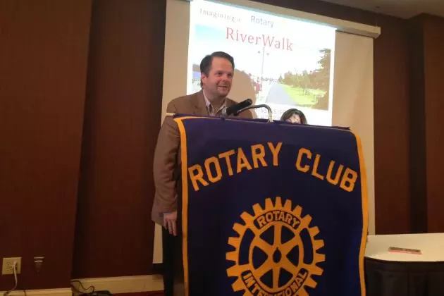 Rotary Club Pledges Financial Support for COP House, New RiverWalk