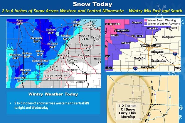 UPDATE: Winter Weather Advisory Continues Today