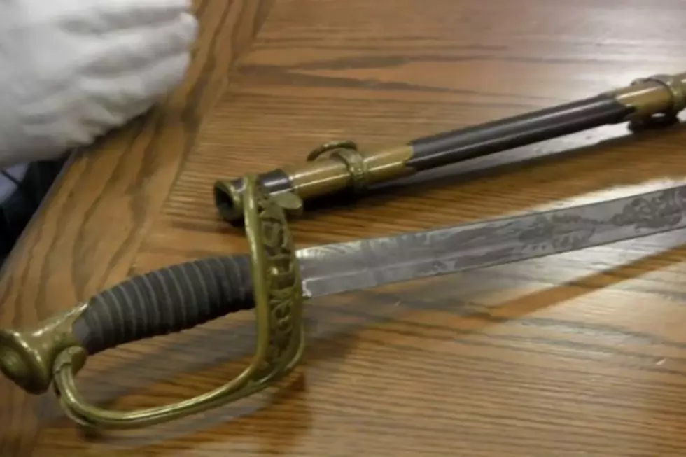 Sword Used In Civil War An Interesting Artifact At Stearns History Museum [VIDEO]