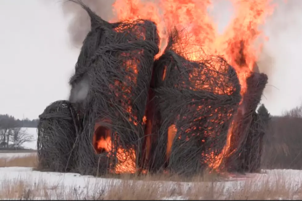 Saint John’s University Iconic Stickwork Structure Burned [VIDEO]