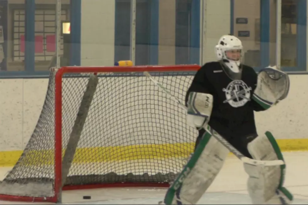 A Leader in Front of the Net For Storm ‘N Sabres, Clare Minnerath is an All-Star Student [VIDEO]