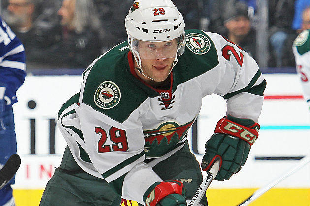 Wild RW Jason Pominville&#8217;s Games Played Streak Ends at 231